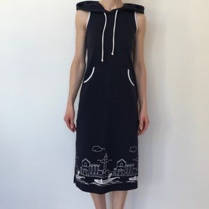 Retro Cover Me Beach coverup w/ Italy scene